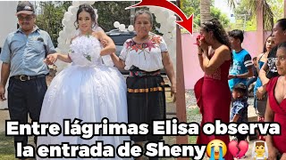 Eliza Con Lagrim4sEn Los Ojos Observa La Entrada de SHENY Con su Enorme Vestido Blanco