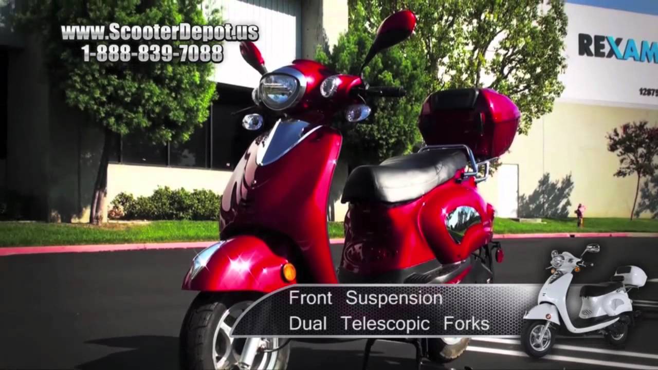 Scooters, MC_D150M, Sunny 150cc Gas Scooter at ScooterDepot.us for 899