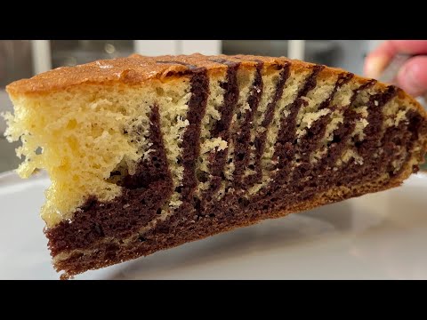 Пирог ЗЕБРА - самый простой и вкусный рецепт!