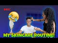 SINGH ZIMA ATTEMPTS MY SKINCARE ROUTINE!