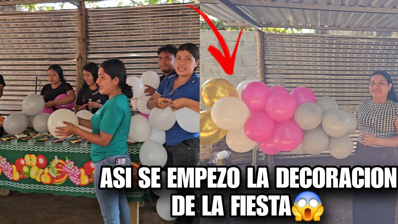MANU Es La Encargada De La Decoración De La Fiesta😱Nadie Lo Podía Creer Como Esta Quedando😧