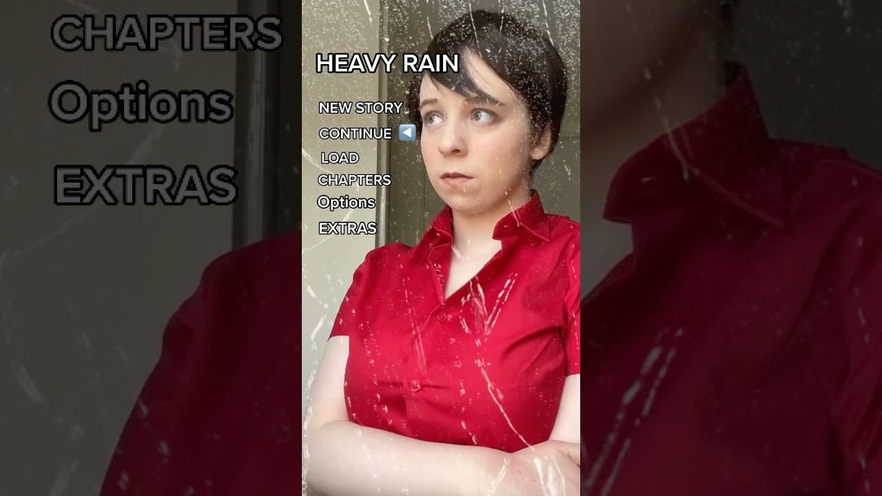 Heavy Rain ☔️ #heavyrain #heavyraincosplay #quanticdream #retrogaming #gaming #nostalgic #nostagia
