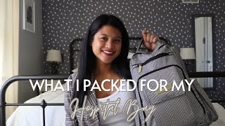 WHAT'S IN MY HOSPITAL BAG | What I packed for Baby #2