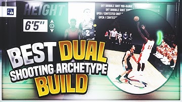 NBA 2K19 BEST SPEED BOOSTING DUAL SHOOTING ARCHETYPE BUILD PATCH 1.02