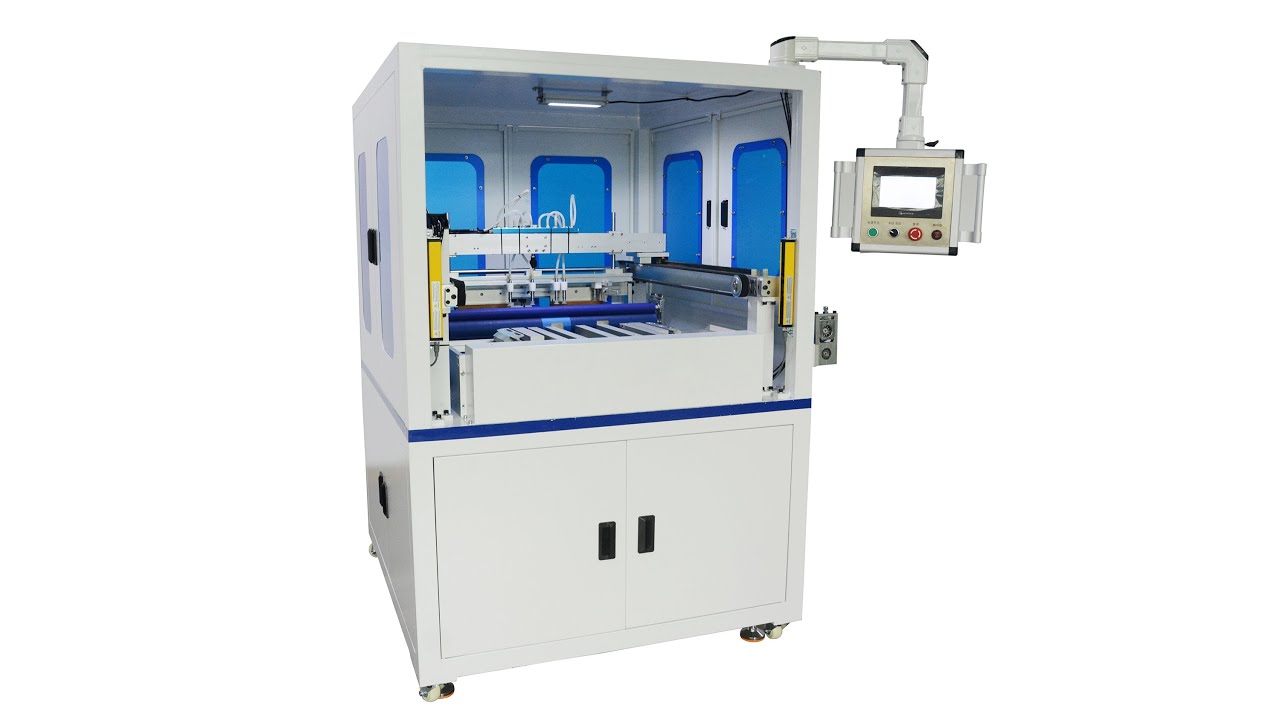 CY-700A Collapsible/foldable box wing making machine - YouTube