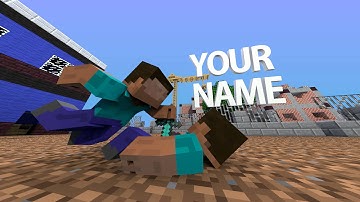 Intro Template Minecraft Blender - Download