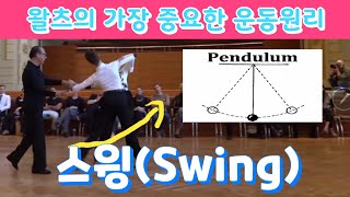 왈츠배우기21.스윙(Swing)/왈츠테크닉 가운데 가장 중요한 운동원리. 스웨이(Sway)와 균형(Balance)의 기초원리