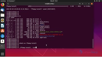 How to Install FFmpeg 4.1.3 on Ubuntu 19.04