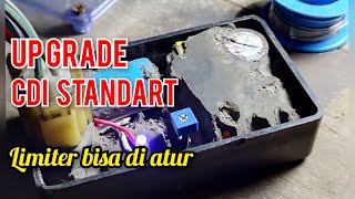 Modif CDI Standart Limit Bisa Di Setel Tes Nyala Di Motor.