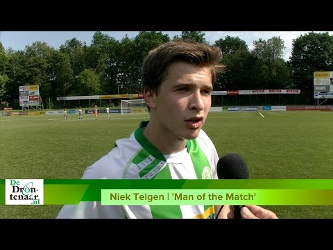 VIDEO | Niek Telgen (Asv Dronten) over de return: ,,Gelijkspel is genoeg’’