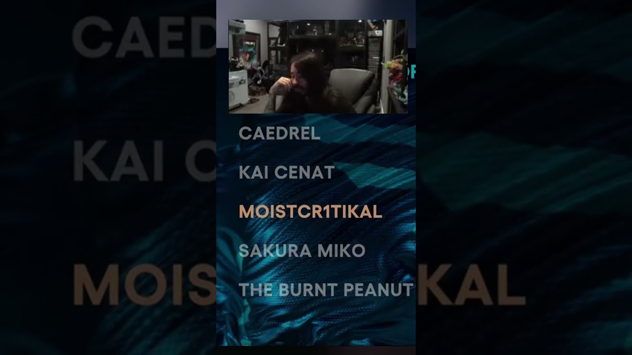 @penguinz0 Reacts to him Winning Content Creator of the Year at the Game Awards #shorts