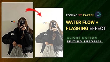 Water drop effect Alight motion | Water Effect |