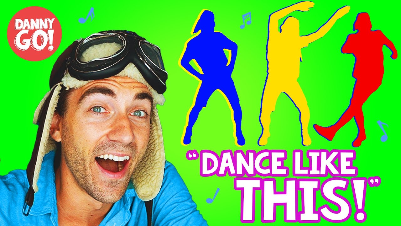 Dance Like This! 💥 /// Danny Go! Clap Shake Jump Movement Songs for Kids  