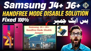Samsung J4+ J6+ handfree mode Disable | Samsung J6+ Not sound || J4+ Music Voice problem Sound Fixed screenshot 5
