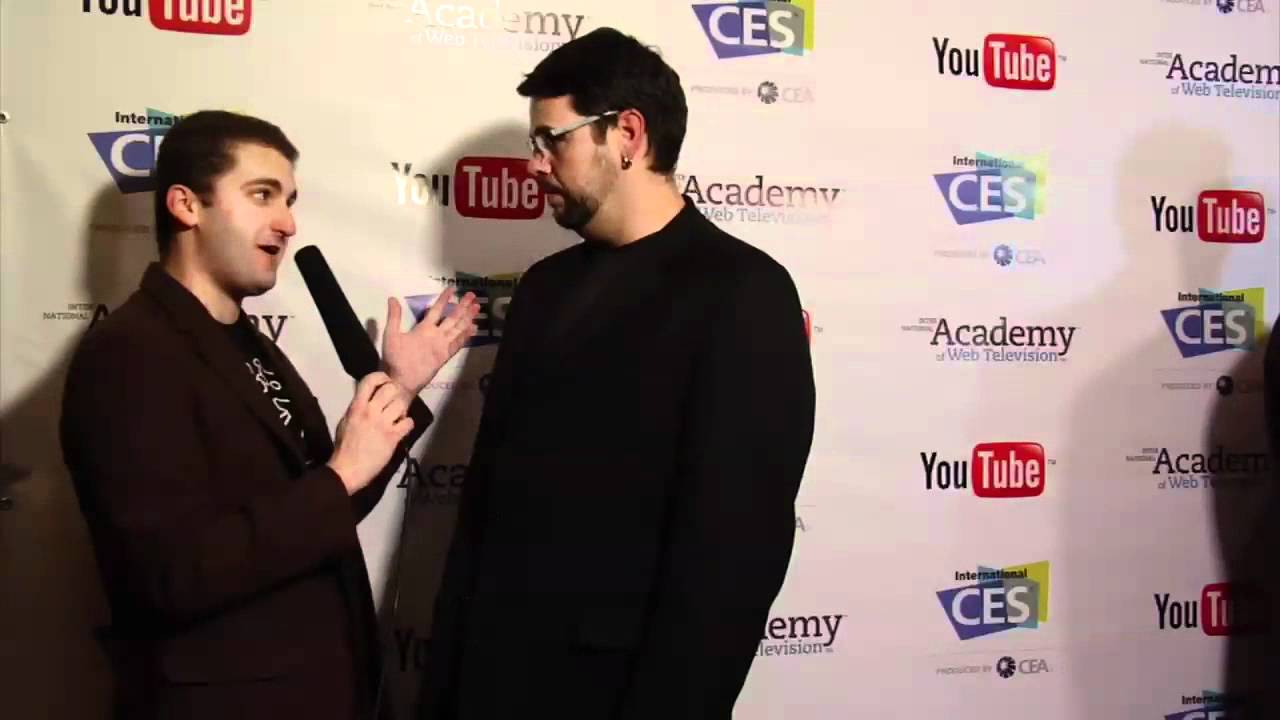 2012 IAWTV Awards Blue Carpet Interview Kent Nichols of blip and Ask a