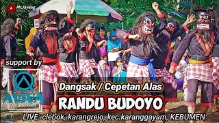DANGSAK / cepetan alas 👹 RANDU BUDOYO 🌟 Live: Clebok, Karangrejo, kec.karanggayam, KEBUMEN