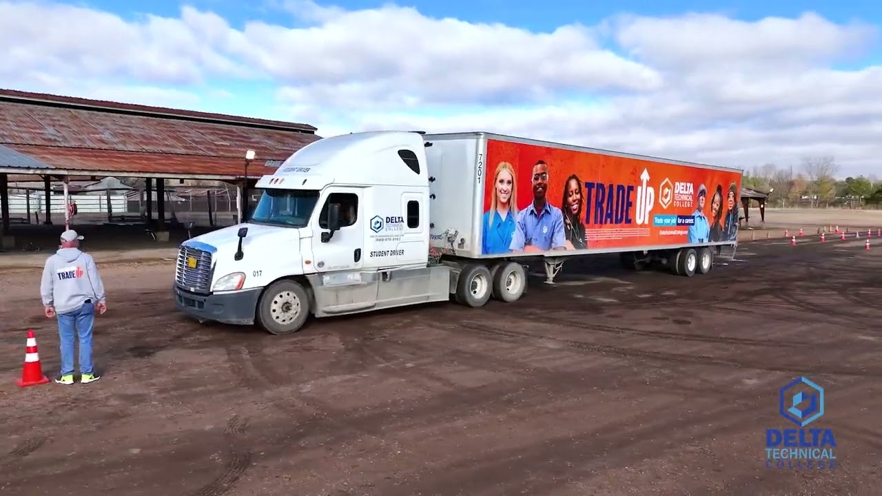 Virtual Tour of the CDL Range at Delta Technical College - Ridgeland, MS near Jackson! 🚚 