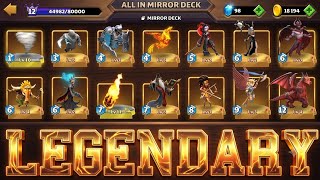 ALL THE LEGENDARY CARDS IN ONE DECK? CASTLE CRUSH ALL THE LEGENDARY CARDS IN ONE DECK? CASTLE CRUSH