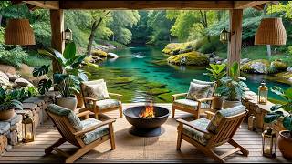 Relaxing Summer Creek Escape 🌿 Flowing Water & Birds for Sleep, Study & Calm Down
