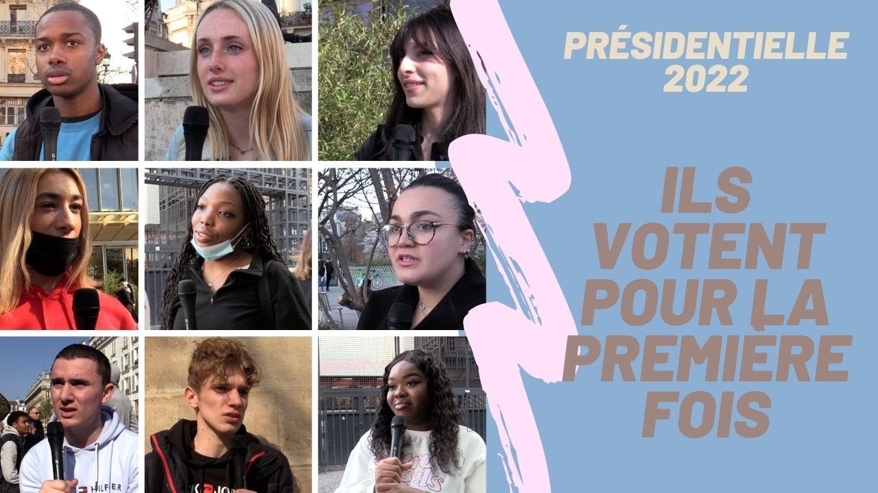 Présidentielle 2022 : ils votent pour la première fois