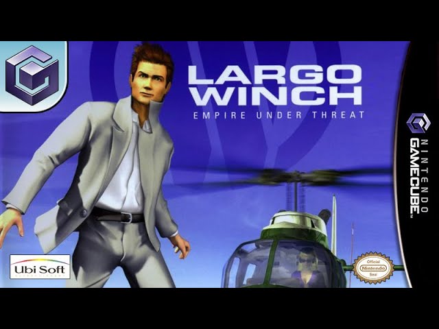Jeu PlayStation 2 Largo Winch - Édition Promo Press - Bon État Avec Manuel