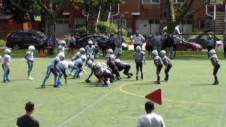 NYCYFL 2019 Pee Wees Bayside Raiders vs Bronx Knights 9/8/19