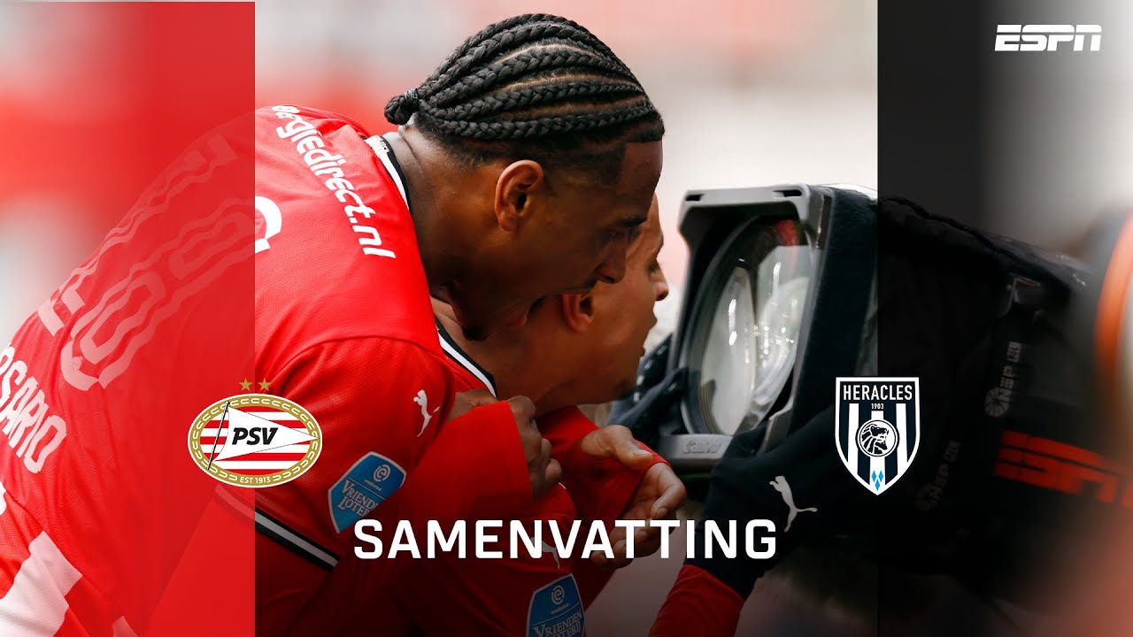 Ihattaren scoort schitterend en viert dat gepikeerd 👀 | Samenvatting PSV - Heracles | Eredivisie