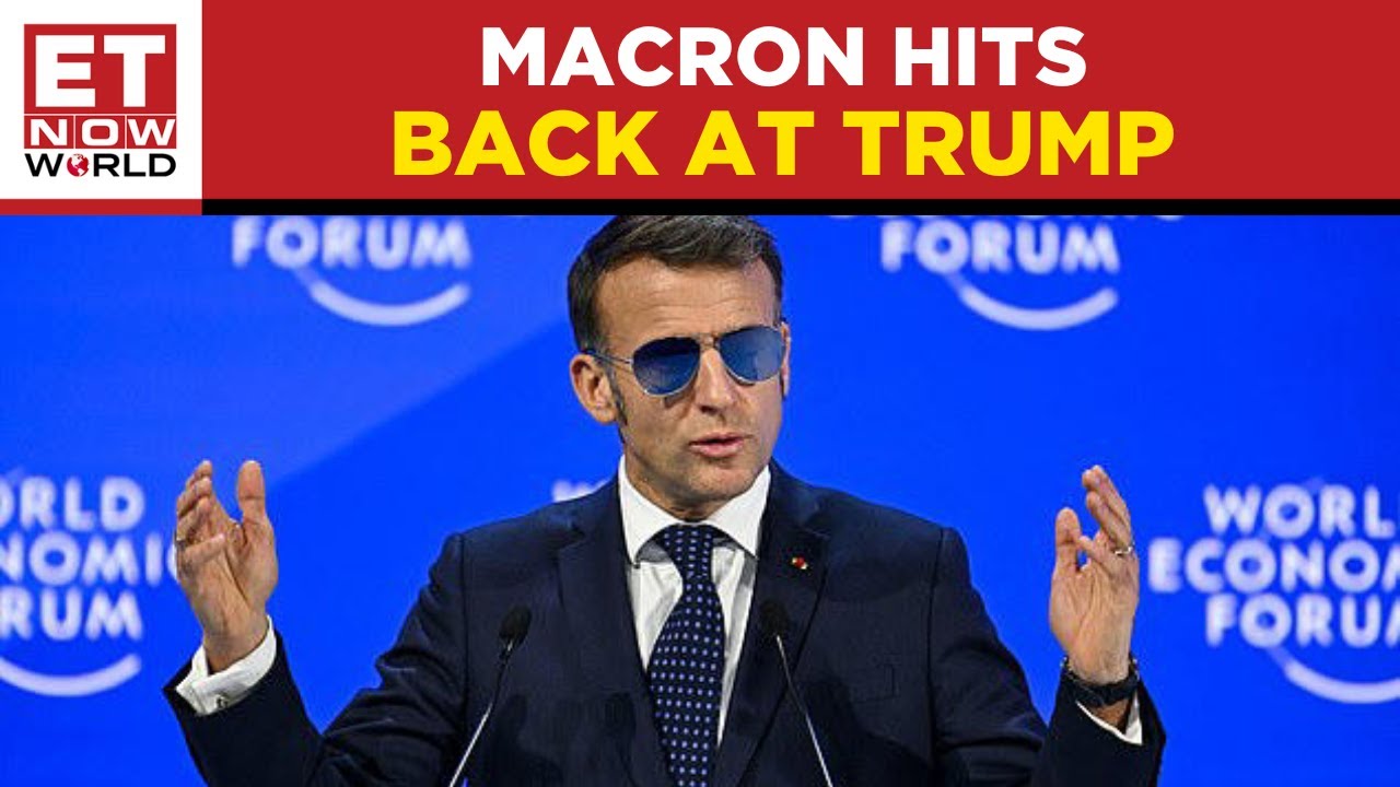 Davos 2026: Emmanuel Macron Slams Donald Trump as Global Trade Tensions Spike | ET Now World