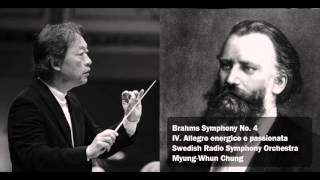 Brahms Symphony No. 4 - 4 mvt (audio)
