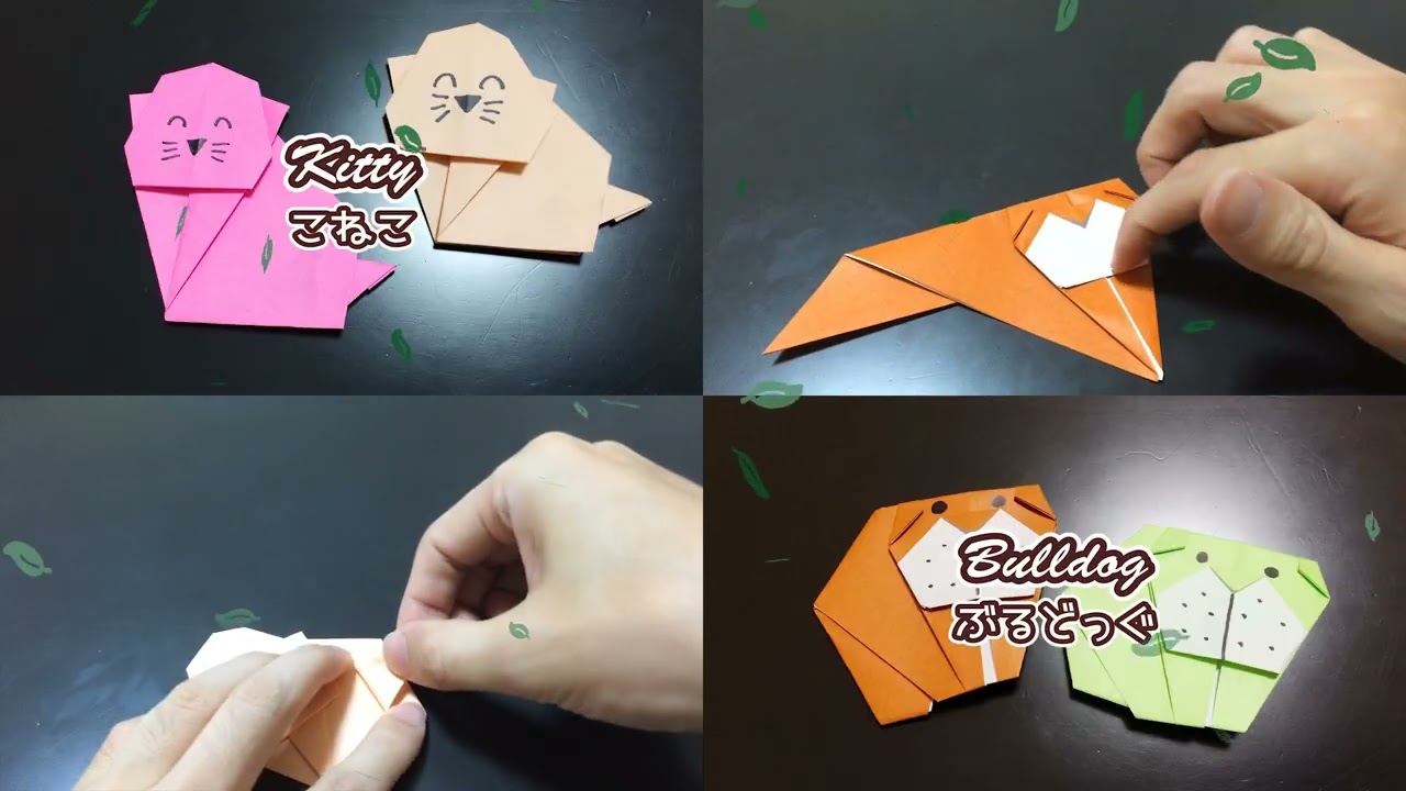 ASMR] Vol.4418 Origami 2-screen cutecutebox.com - YouTube