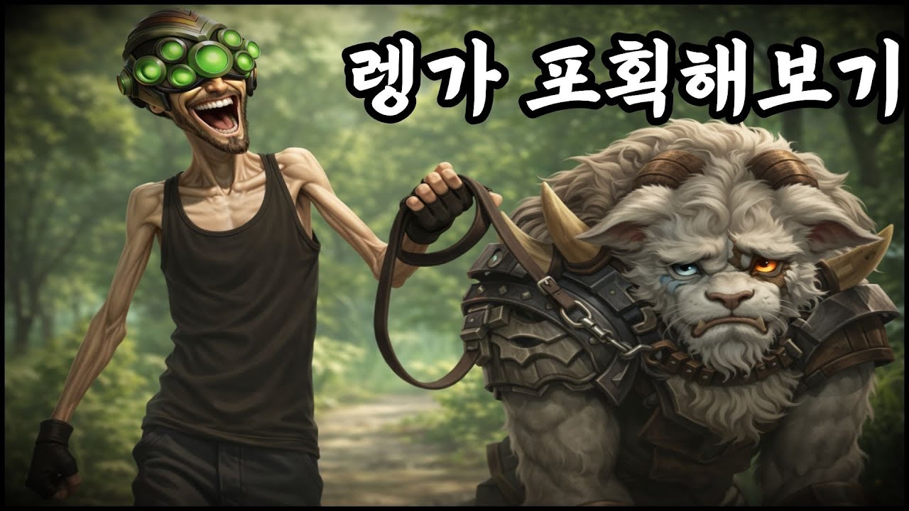 칼날비 공속 마스터이로 렝가 포획해보기!!!