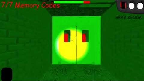 Baldi’s Basics Memory Edition Remastered V1.4.3 Mod PC