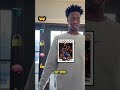 Potential future no. 1 pick AJ Dybantsa builds his PERFECT player 👀 #topps #nba #ajdybantsa