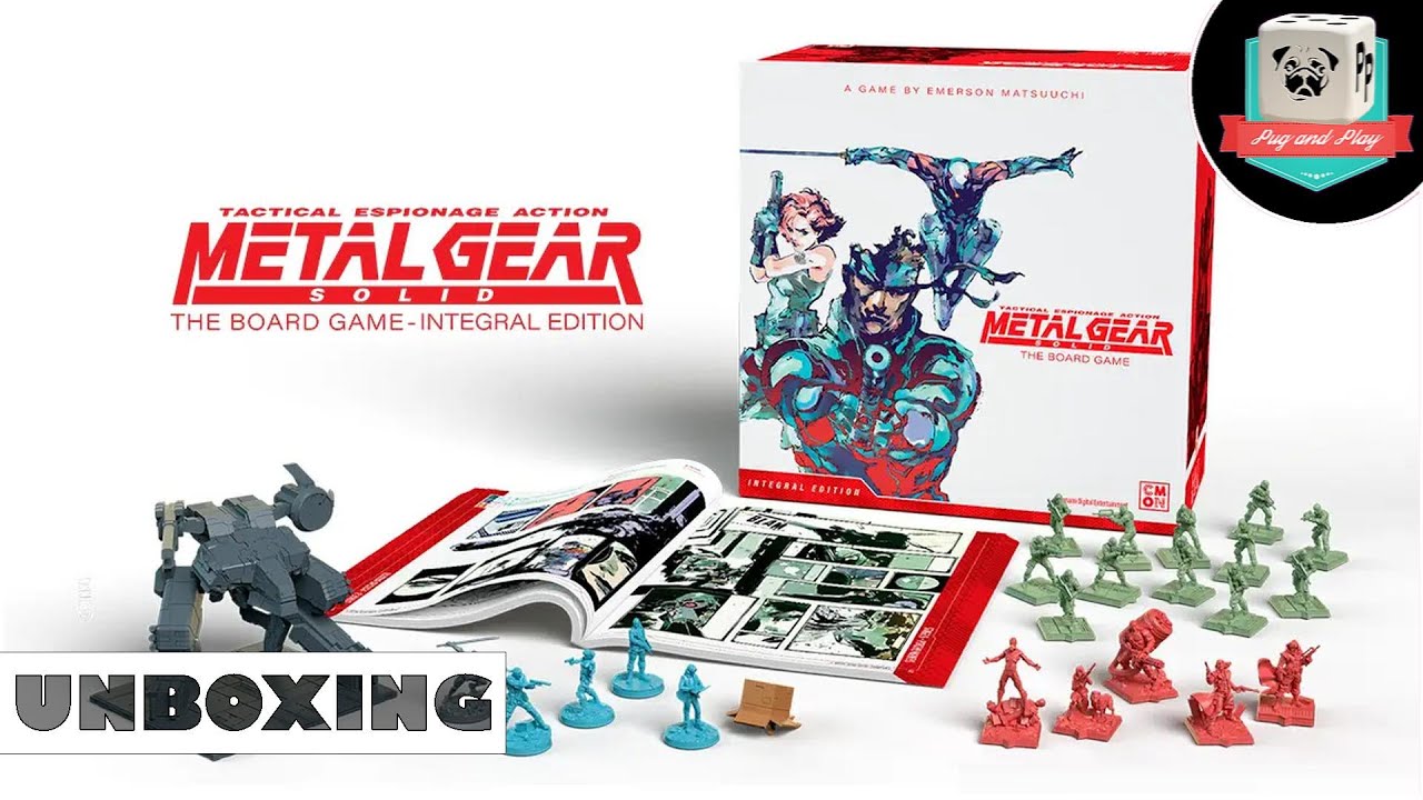 📦 Metal Gear Solid : The Board Game (Integral Edition - CMon) - Un serpent en boite...