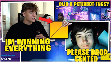 CLIX Shocked After PETERBOT Begged Him To Duo For FNCS After Seeing His SKILL On Zero Ping!