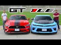 2019 Mustang GT PP2 vs Camaro SS 1LE // Battle Of The Track Packs