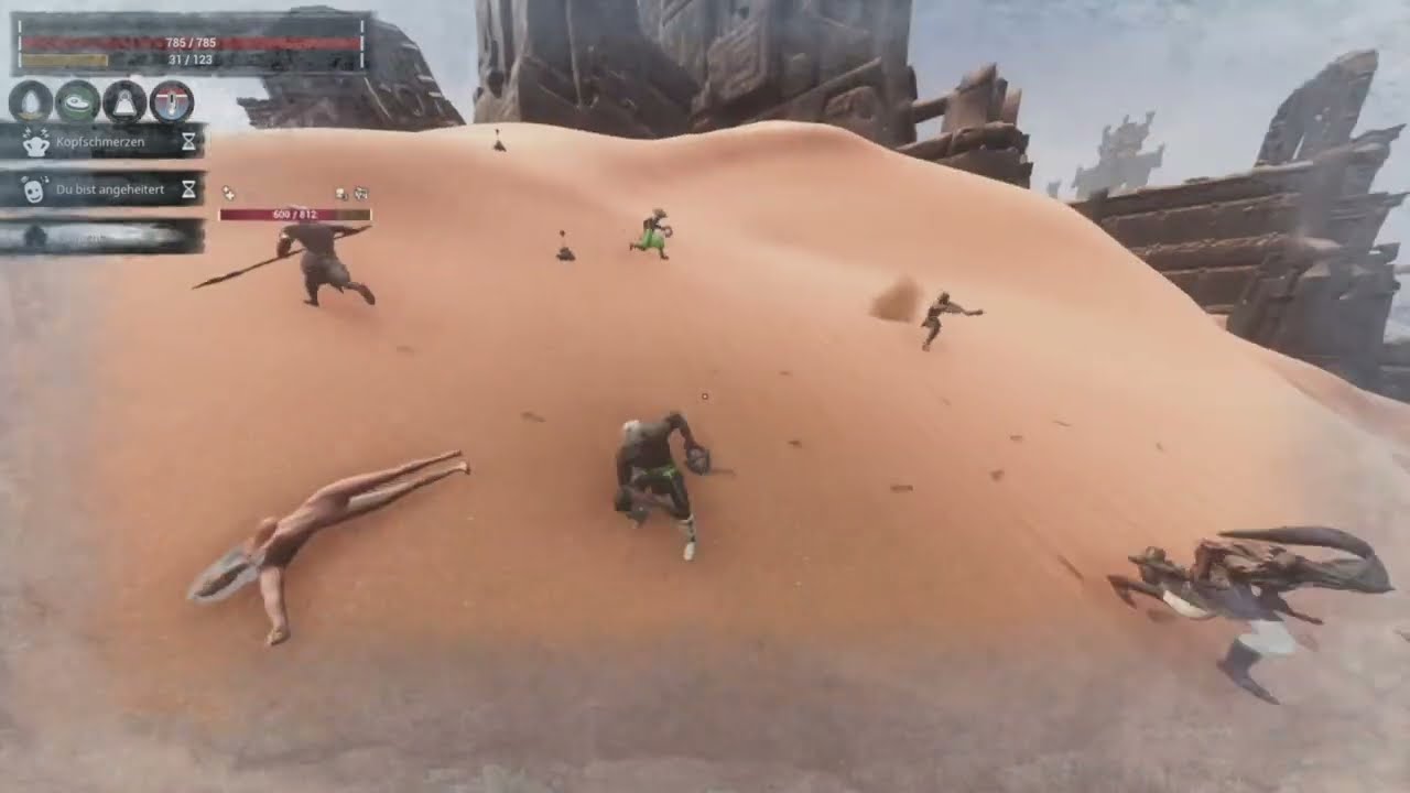 Conan Exiles Official PVP - #3527 Fighting meshing Brazilians