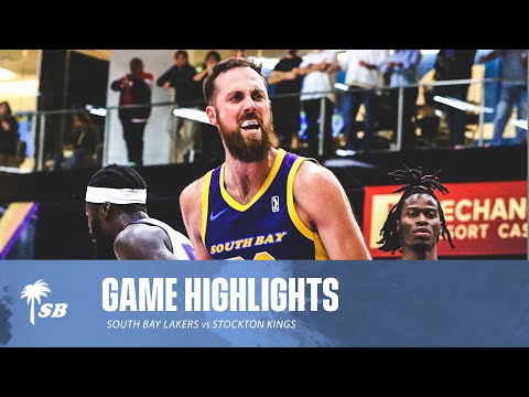 South Bay Lakers vs. Stockton Kings - Game Highlights 