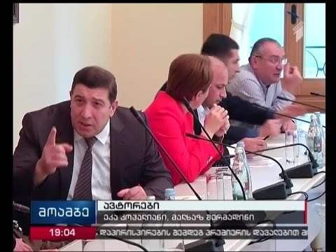 პრეზიდენტის შეხვედრა ინტერპარტიული ჯგუფის წევრებთან