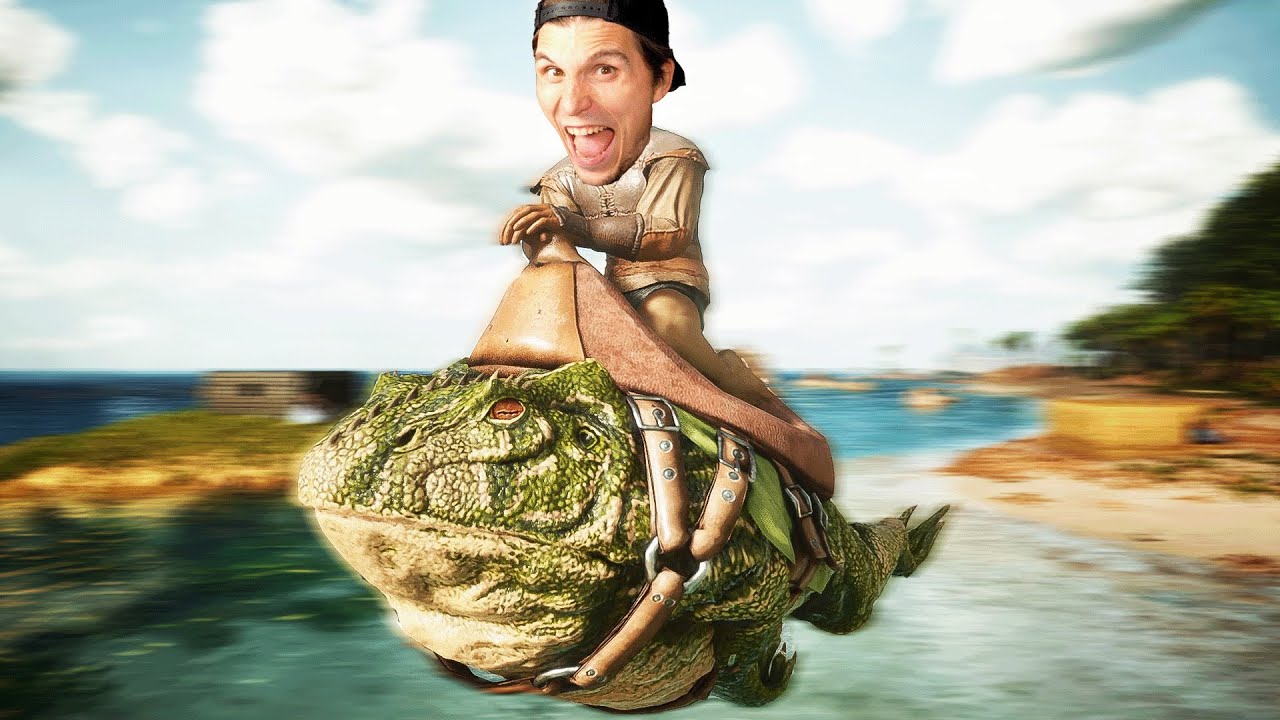 Ich zähme einen XXL FROSCH | ARK: Survival Ascended