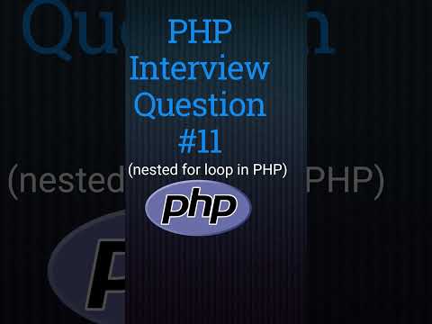 PHP Interview Question