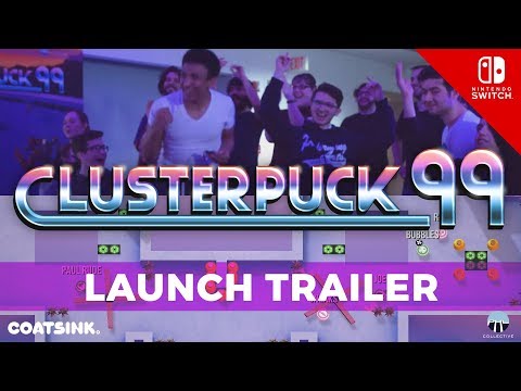 ClusterPuck 99 Nintendo Switch Launch Trailer