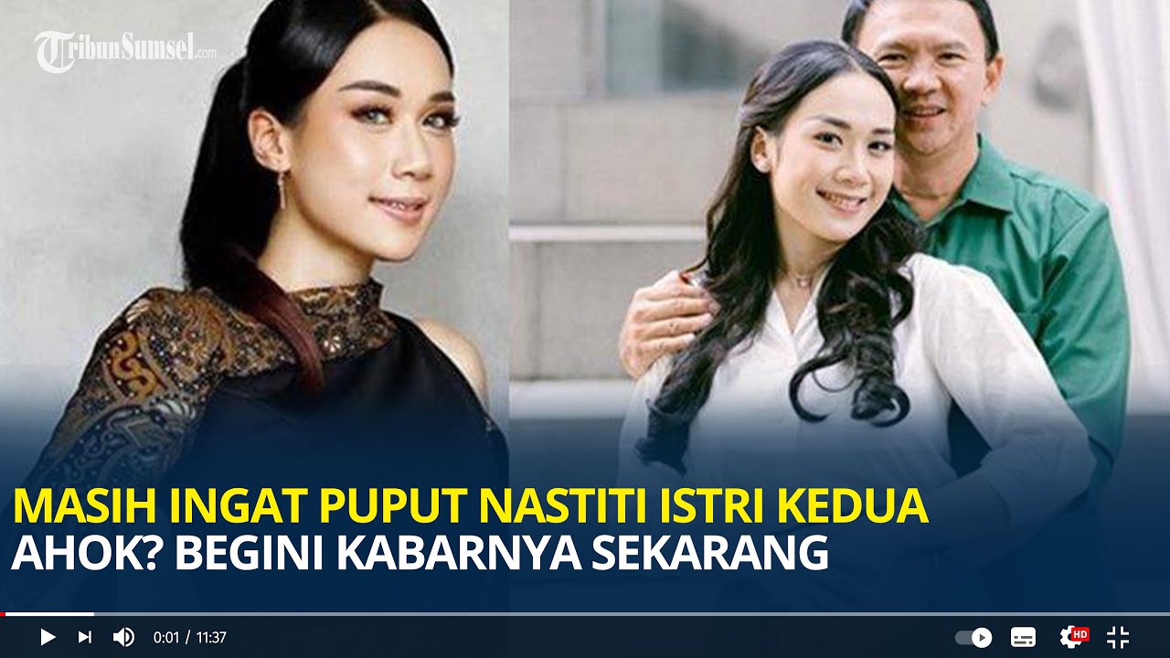Masih Ingat Puput Nastiti Istri Kedua Ahok? Begini Kabarnya Sekarang