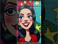 #shorts [AI Art Styles] 183 Cartoon Graffiti On Brick Wall Style | vid2vid | Wan2.1 VACE