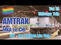 Vol75.0 - Chicago Trip | AMTRAK MKA to CHI | Our First Hiawatha Amtrak ! 🚞🚉🛤️😃