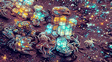 Visions of a Fractal Multiverse: Text To Image Zoom.