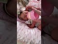 Feeding my baby girl 🤍#rebornbaby #reborn #babyroutine #realisticbaby #babylife #fyp #shorts