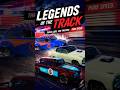 legends of the track. three cars. one passion. pure speed