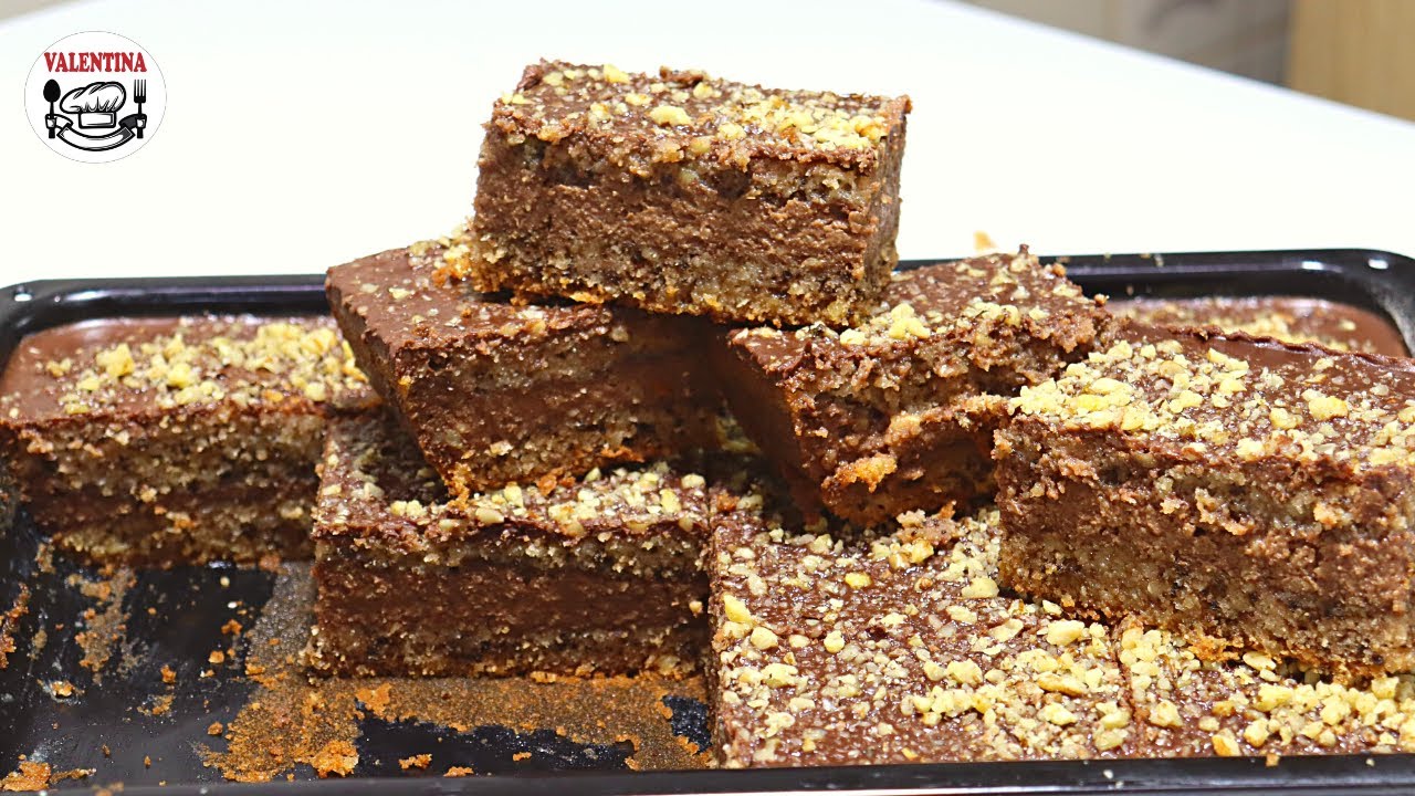 Čarolija od 3 Jaja-Bez Miksera i Vage❗Orah Kocke-Omiljeni kolač koji vraća u davne 70-te.godine❗💯👌