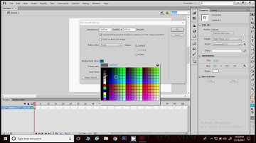 How to Change Stage Size In Adobe Flash Cs6 In Hindi, Stage Size Kaise Badalte Hai?